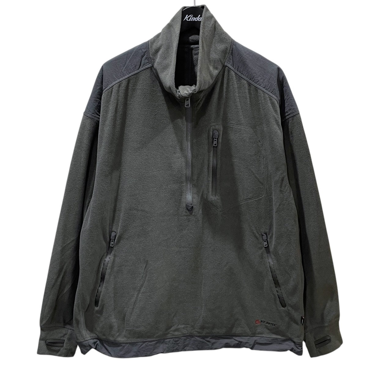 23AW ハーフジップフリースジャケット POLARTEC MC ZIP UP ポーラテックマイクロジップアップ FSU14232U0002