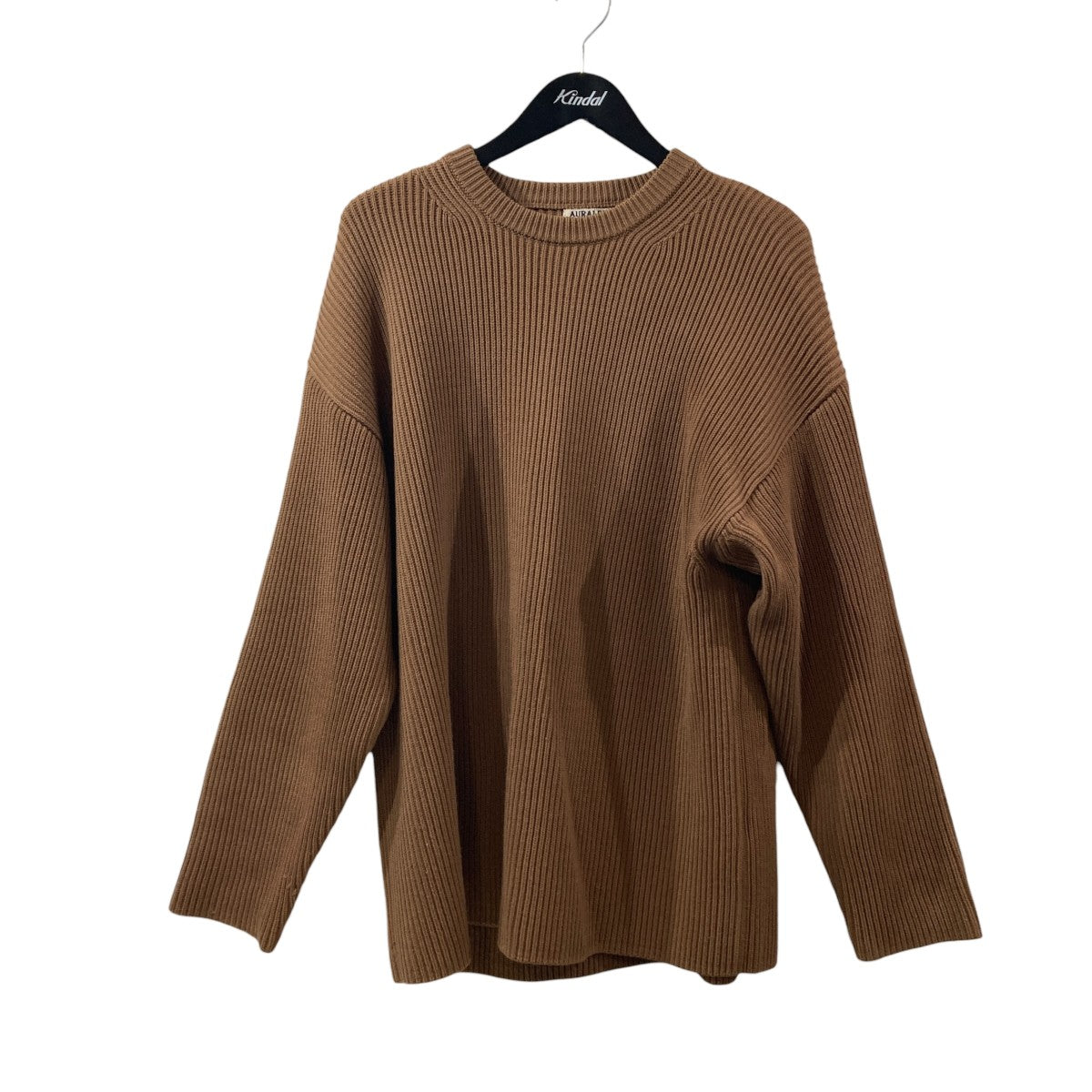 SUPER FINE WOOL RIB KNIT BIG P OニットA7AP02PK