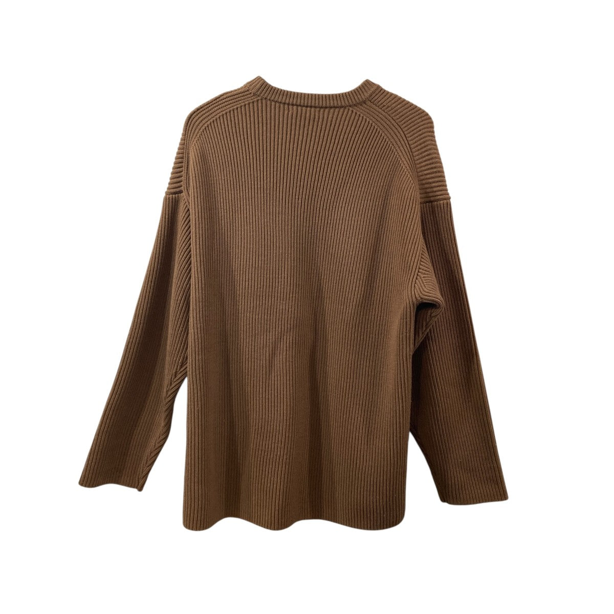 SUPER FINE WOOL RIB KNIT BIG P OニットA7AP02PK