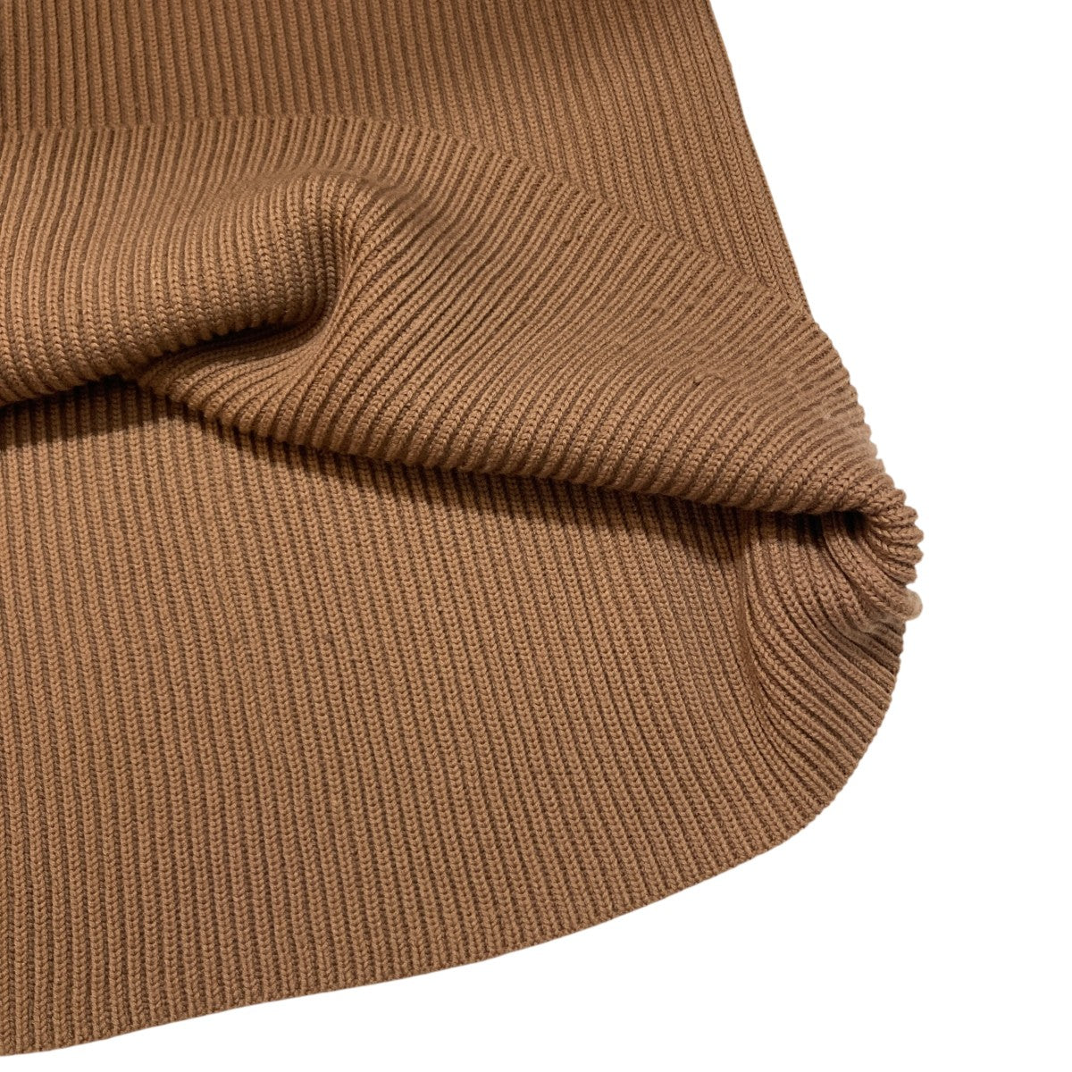 SUPER FINE WOOL RIB KNIT BIG P OニットA7AP02PK