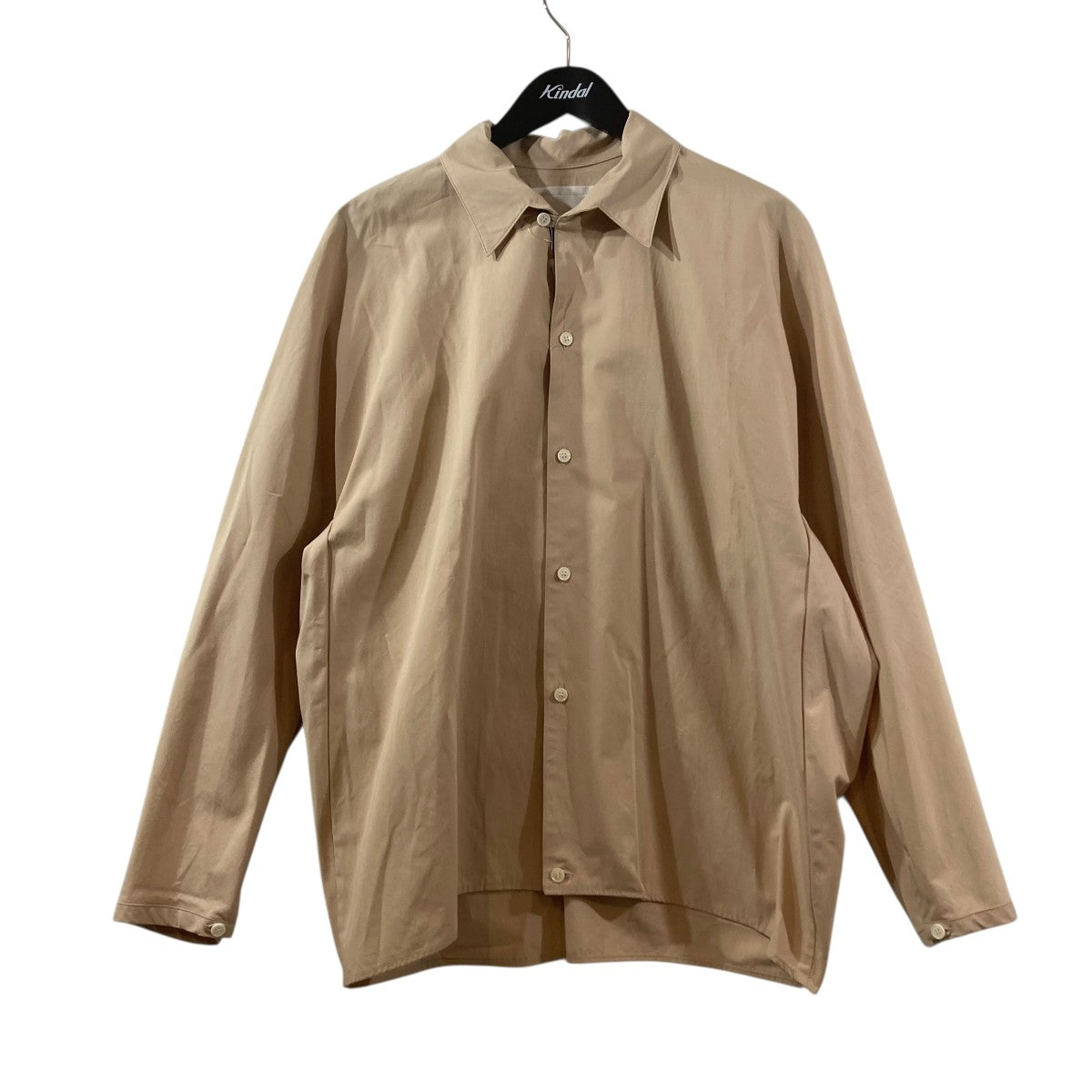 nonnotte Draping Seamless CollarShirts長袖シャツN-24A-006 古着・中古-1枚目のアイテム画像