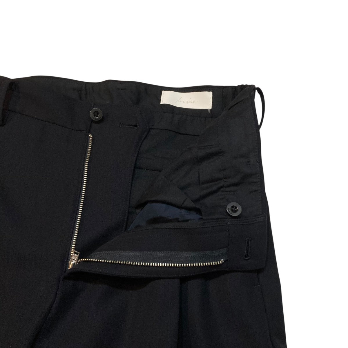 Two Tucks Wide TrousersスラックスIH-24SS-P018-ND