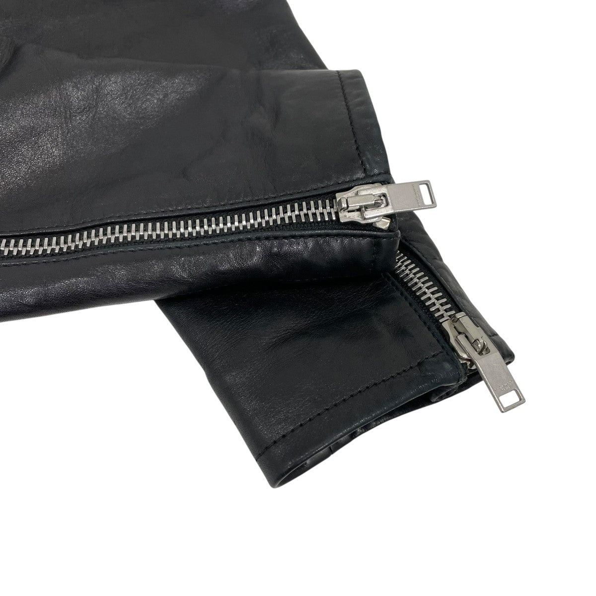 Saint Laurent Paris Classic Motorcycle Jacketライダースジャケット397290 古着・中古-4枚目のアイテム画像