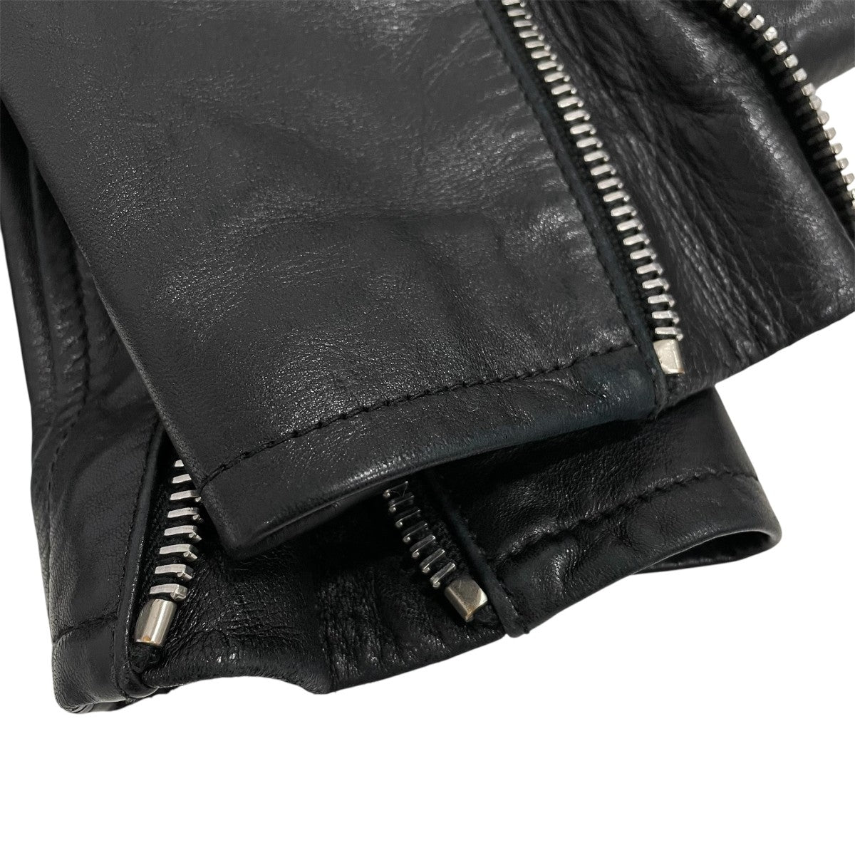 Saint Laurent Paris Classic Motorcycle Jacketライダースジャケット397290 古着・中古-8枚目のアイテム画像