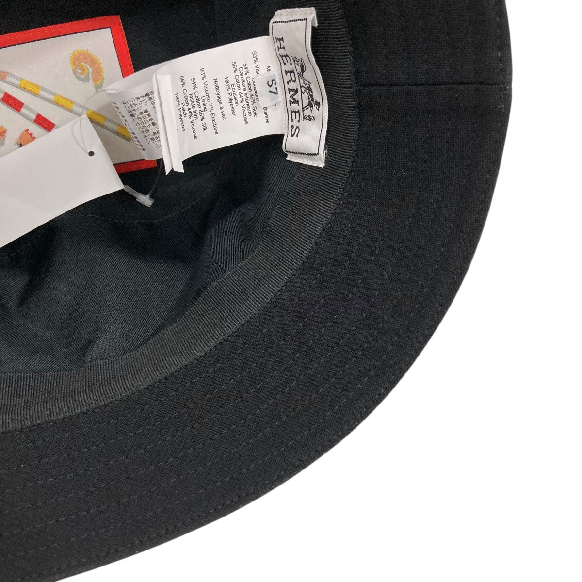 HERMES バケットハット 古着・中古-4枚目のアイテム画像