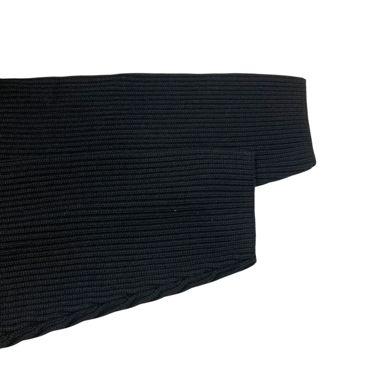 SOLID WOOL RIB CREW NECKニットBN-22FW-036