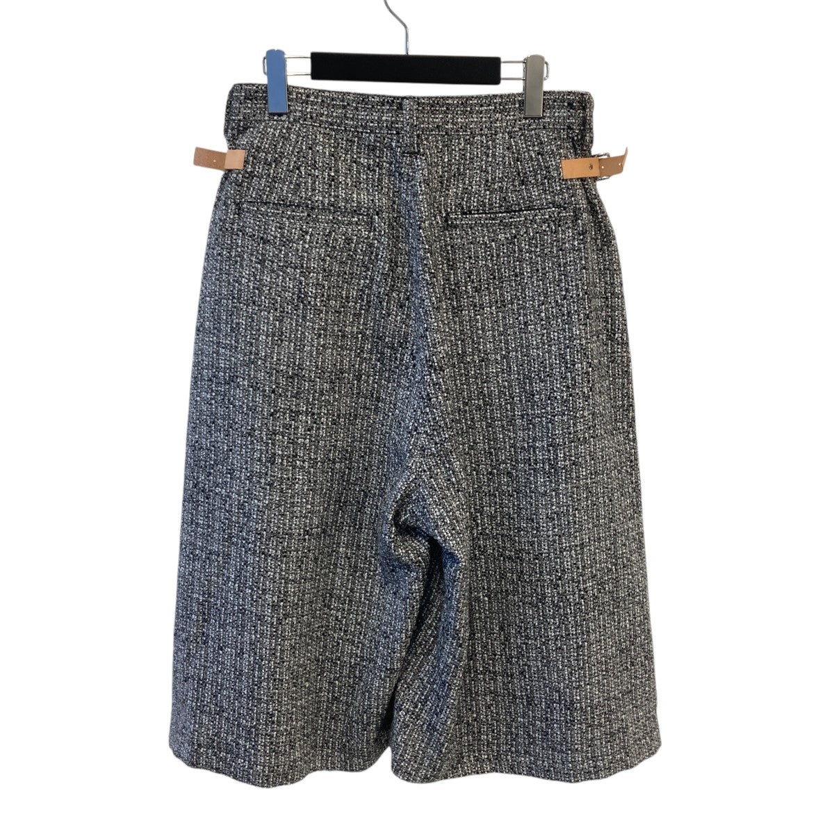 anrealage homme 07AWBUTTON TWEED SHORTSハーフパンツ 古着・中古-2枚目のアイテム画像