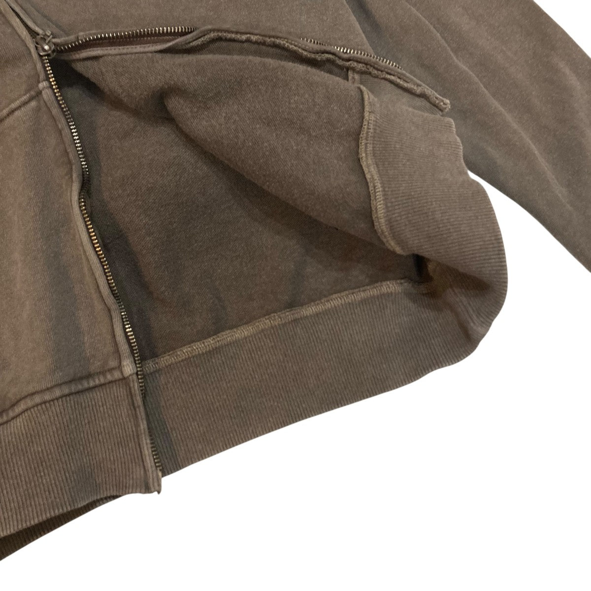 24AWShabby Full Zipped Hoodie．ジップパーカーOA-AW24-JER-101-02