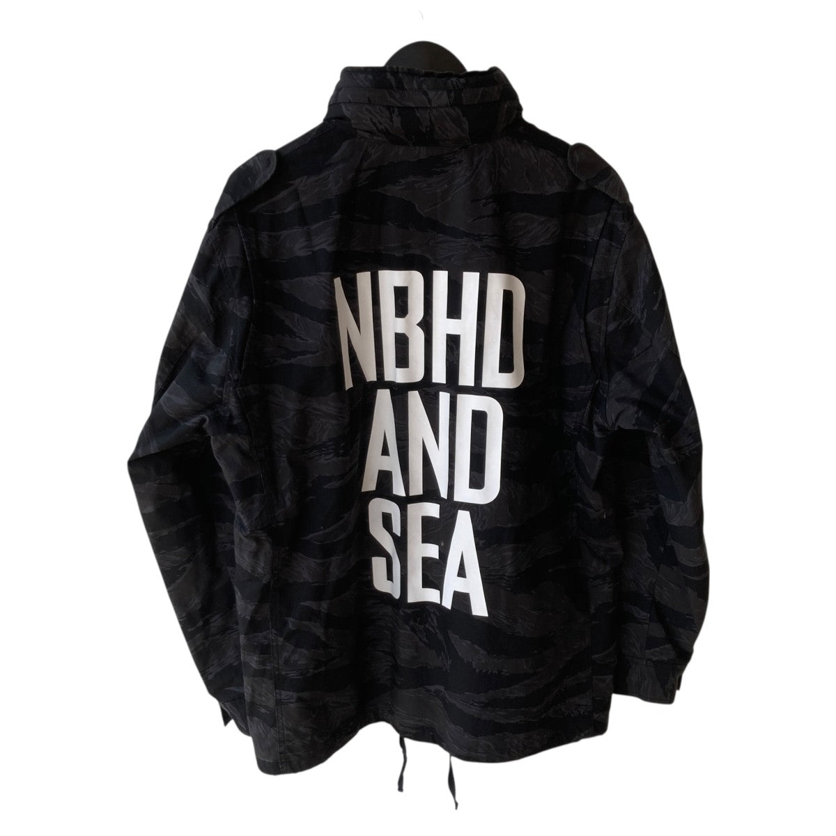 NEIGHBORHOOD×WIND AND SEA ミリタリージャケットWDS-C-NBHD-23-Q3-06 古着・中古-2枚目のアイテム画像