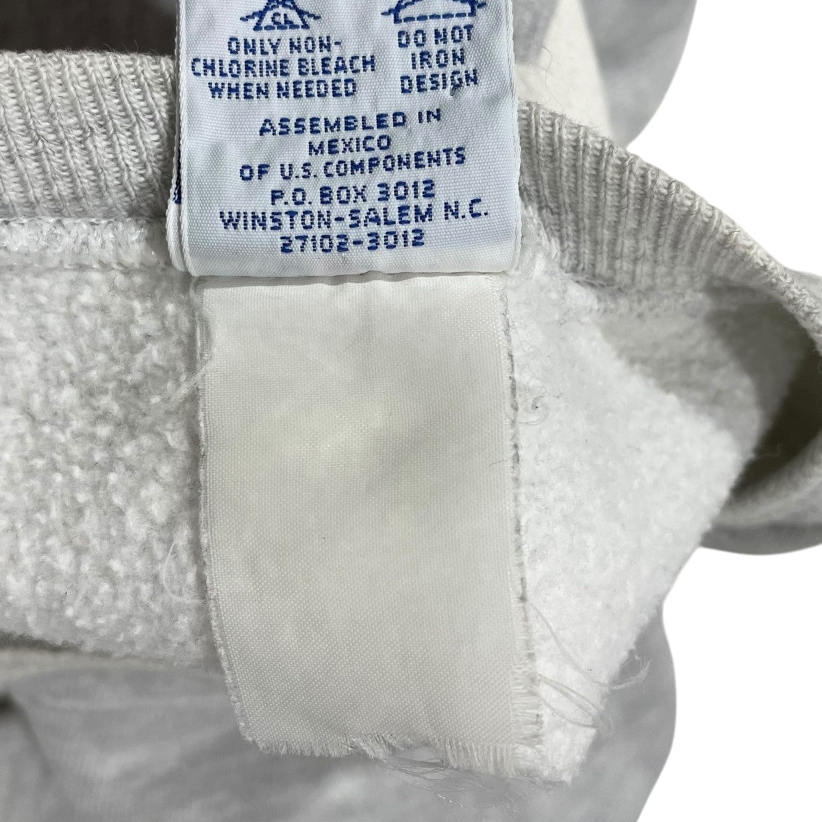Champion 90s スウェットトレーナー LACKAWANNA JUNIOR COLLEGE ラカワナ ジュニア カレッジ REVERSE WEAVE リバースウィーブ 古着・中古-9枚目のアイテム画像
