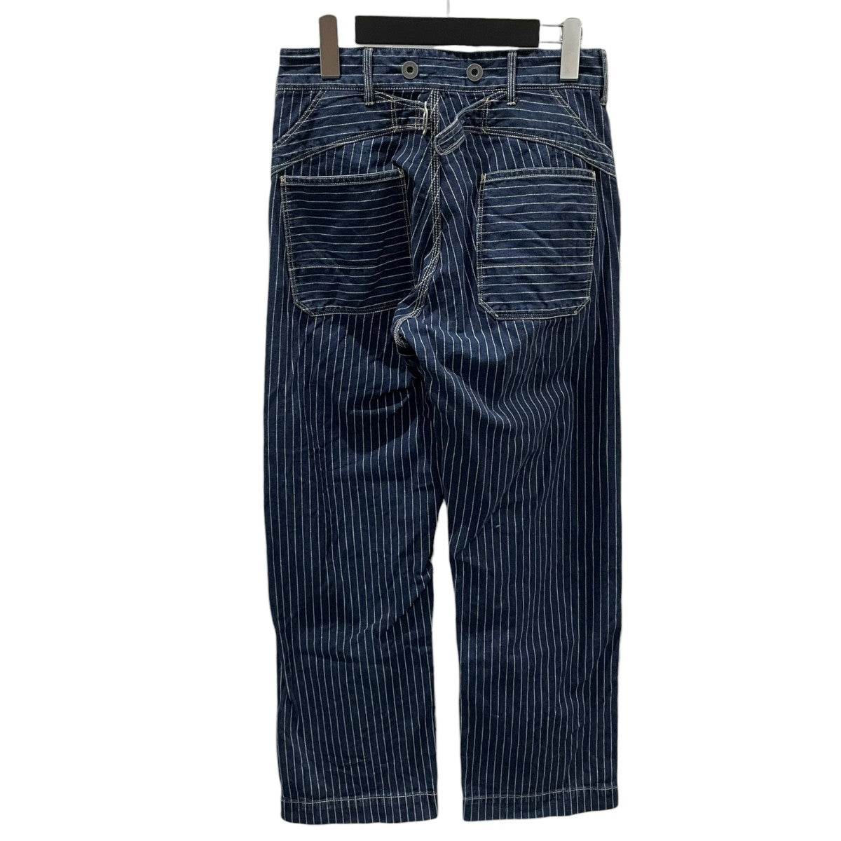 ストライプ柄デニムパンツ OLD HICKORY DENIM PANTS オールドヒッコリー デニムパンツ 782-3911008