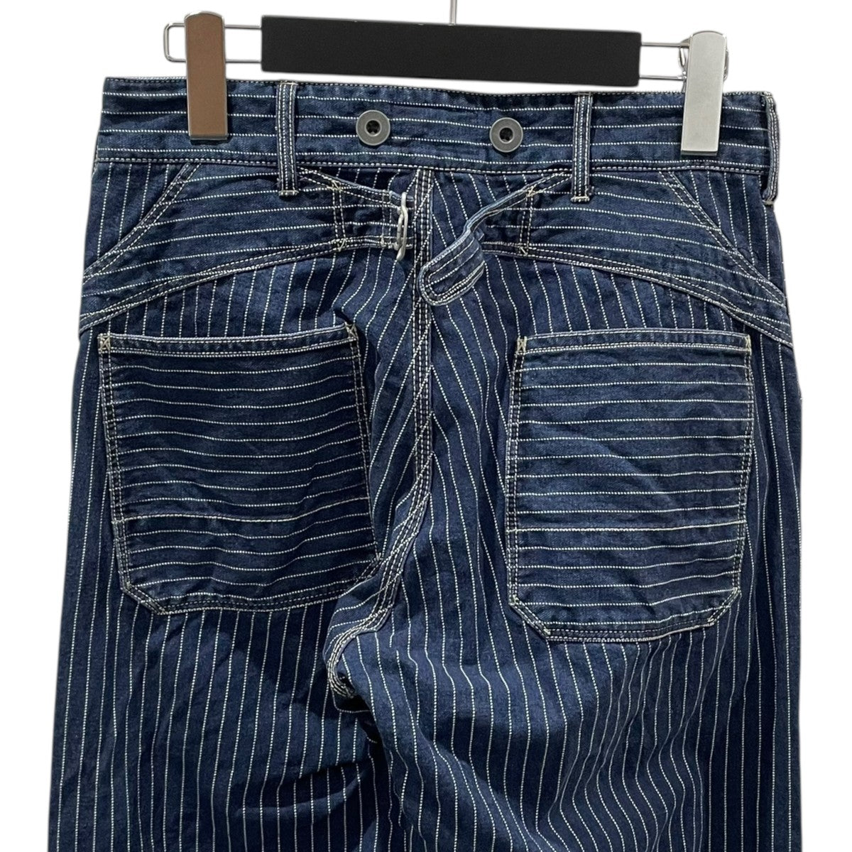 ストライプ柄デニムパンツ OLD HICKORY DENIM PANTS オールドヒッコリー デニムパンツ 782-3911008