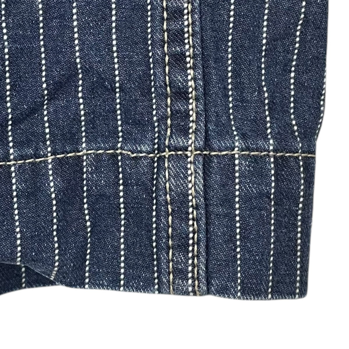 ストライプ柄デニムパンツ OLD HICKORY DENIM PANTS オールドヒッコリー デニムパンツ 782-3911008