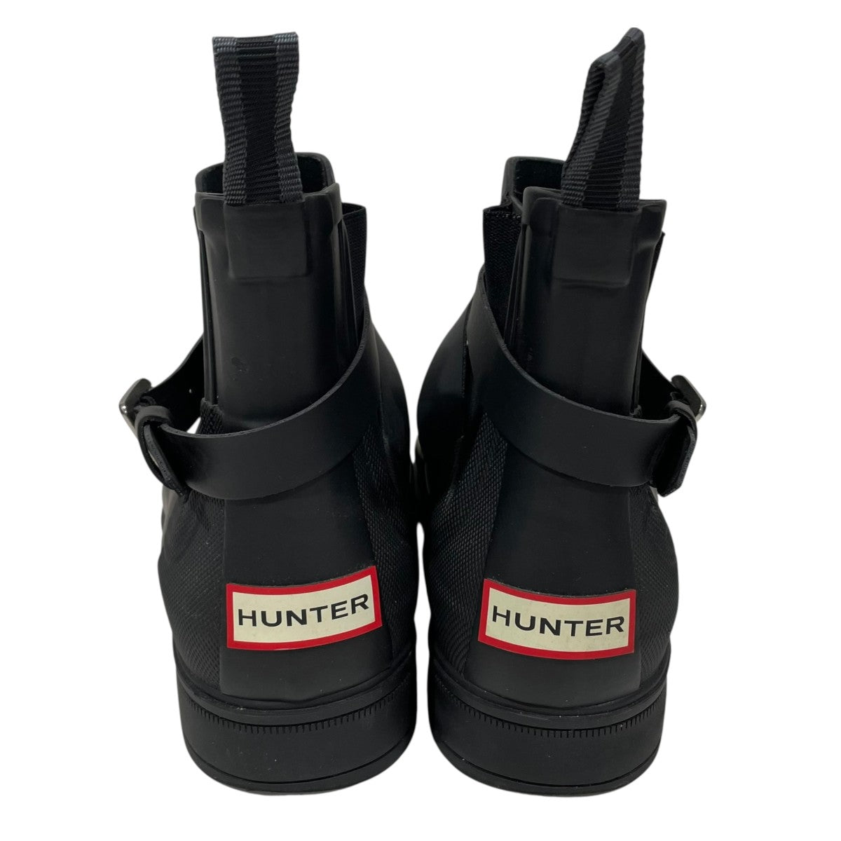 HUNTER サイドゴアベルテッドショートレインブーツ MFS9079RMA 古着・中古-8枚目のアイテム画像