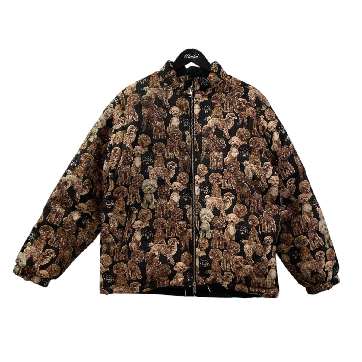 POODLE REVERSIBLEPUFFER JACKET犬中綿ジャケットBBFW24-JK01