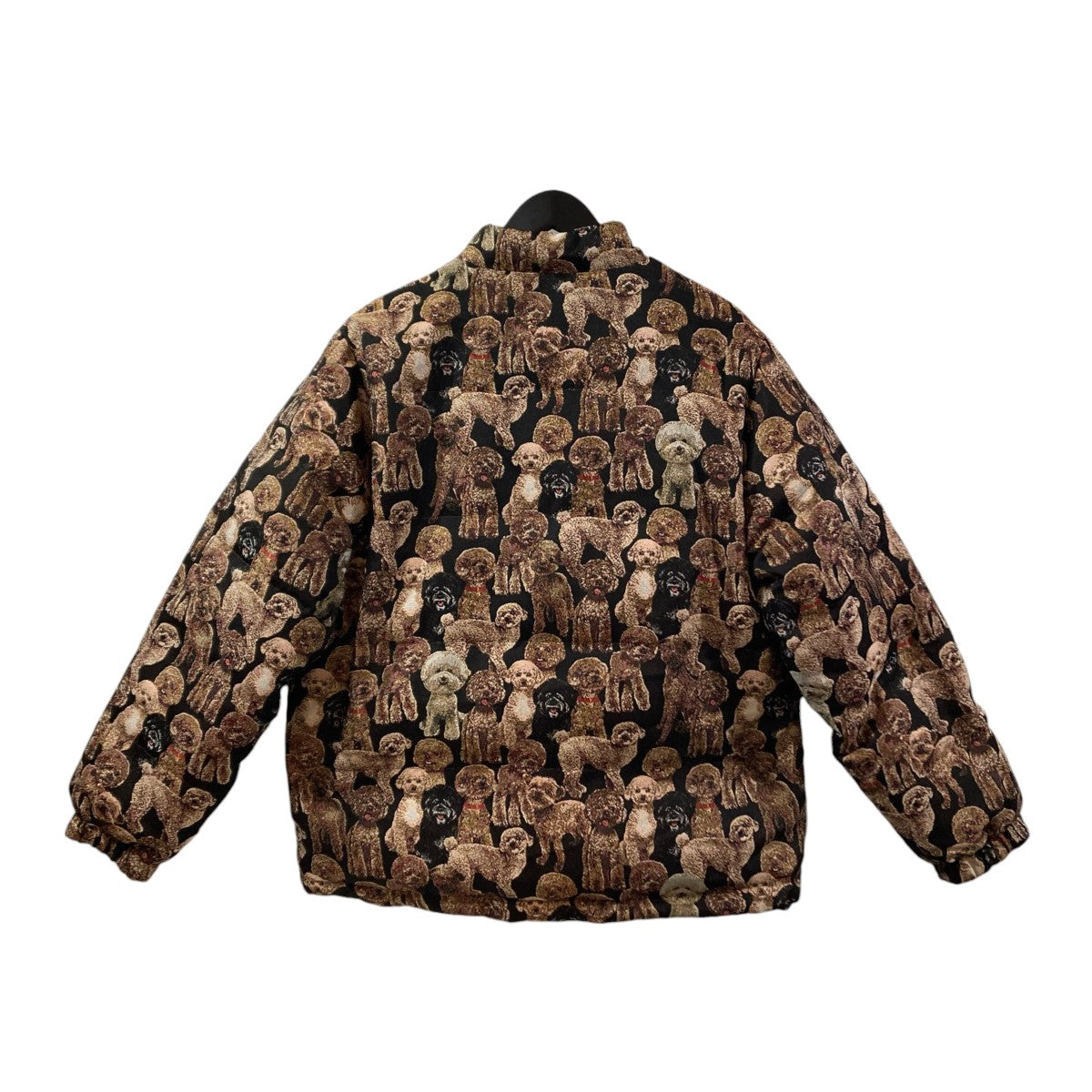POODLE REVERSIBLEPUFFER JACKET犬中綿ジャケットBBFW24-JK01