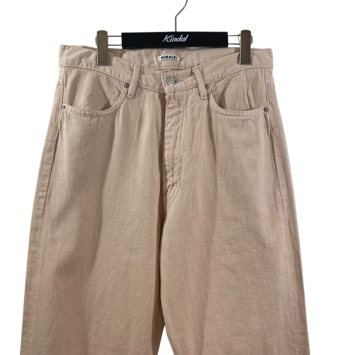 AURALEE BOTANICAL DYED SELVEDGE DENIM PANTSデニムパンツA22AP02BD 古着・中古-2枚目のアイテム画像