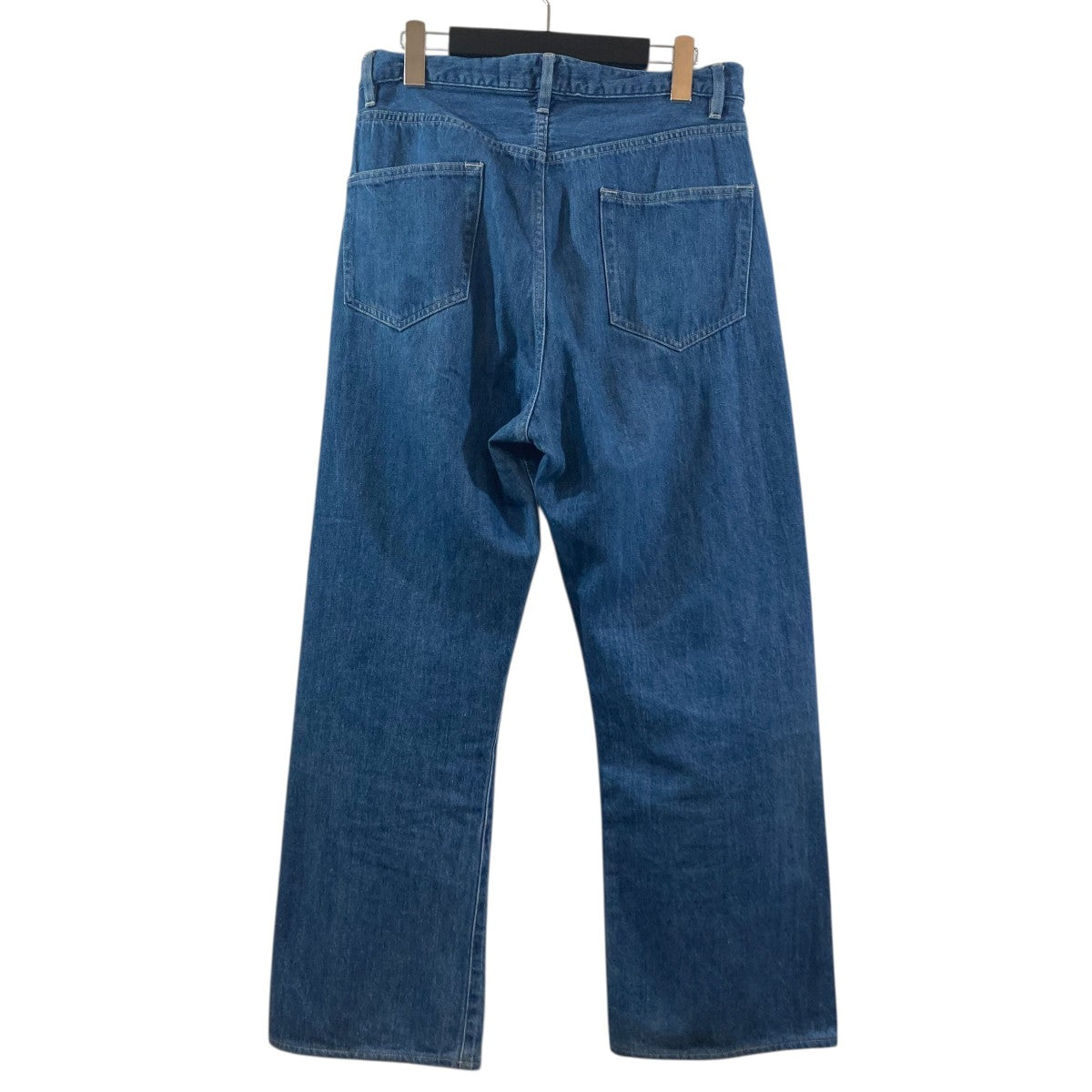 AURALEE SELVEDGE LIGHT DENIM PANTSデニムパンツA22AP02SD 古着・中古-5枚目のアイテム画像