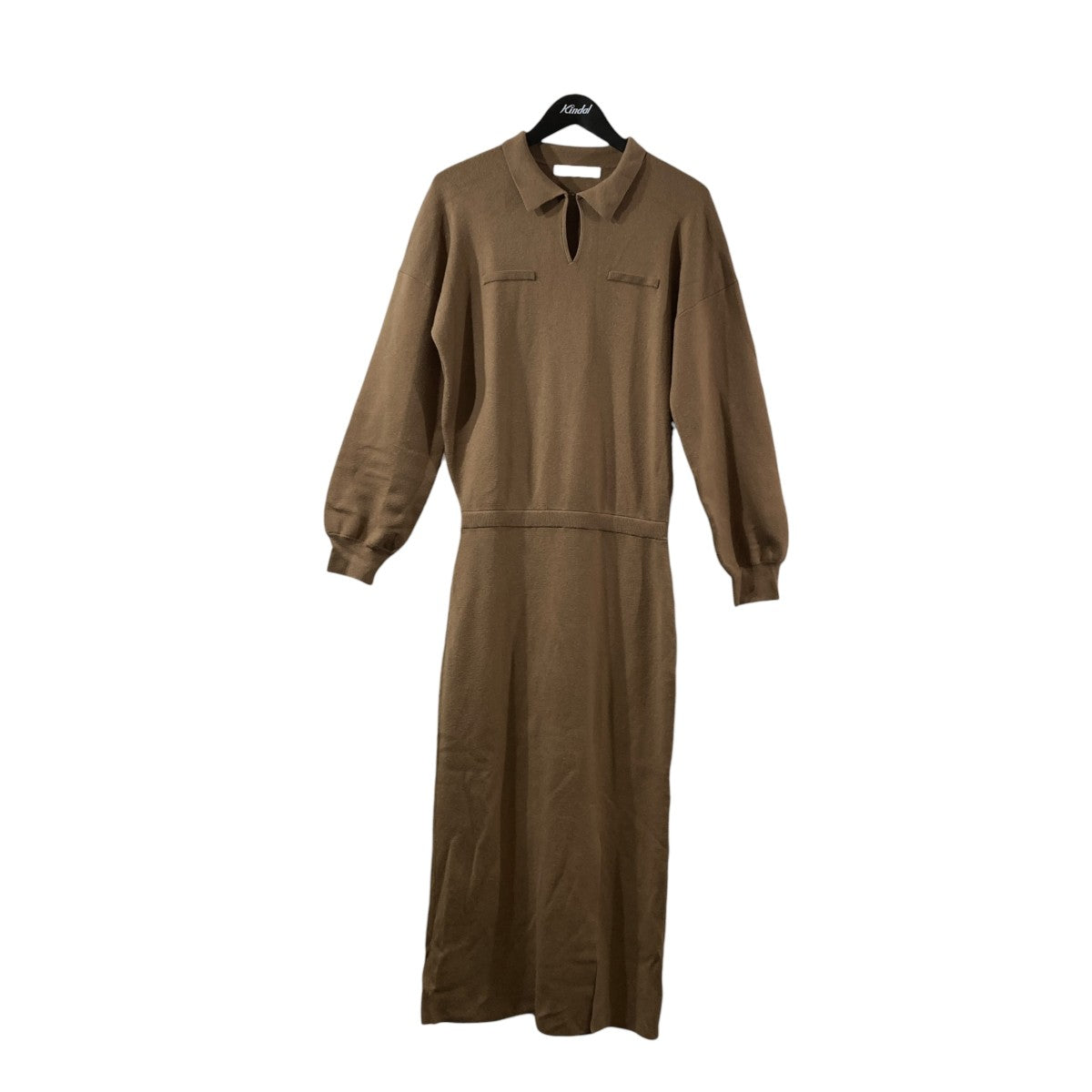 Serene Collared Knit Dressニットワンピース1254205139