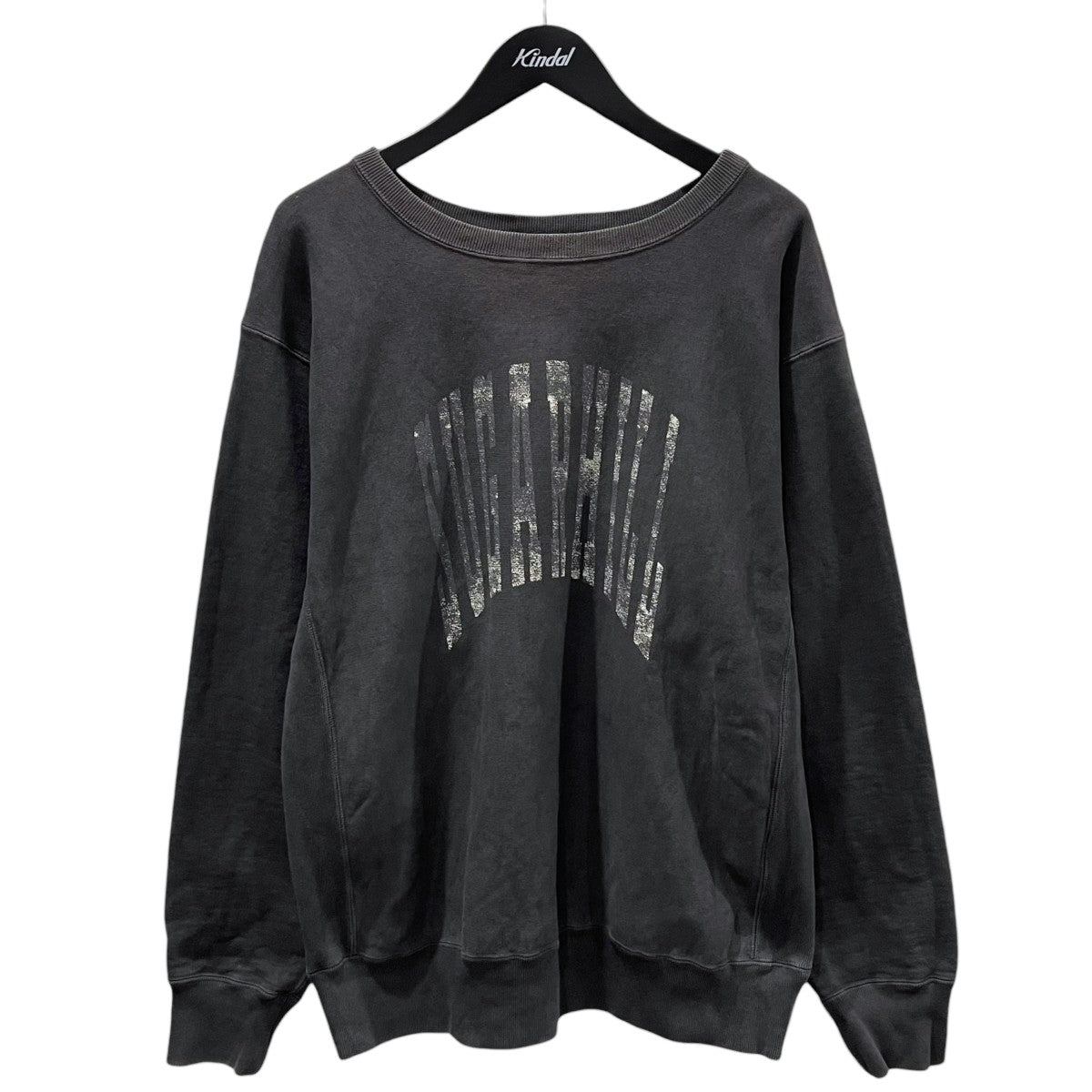 SUGARHILL 23AW 加工スウェットトレーナー COLLEGE PRINT SWEAT SHIRT カレッジプリントスウェットシャツ 23AWCS02 古着・中古-1枚目のアイテム画像
