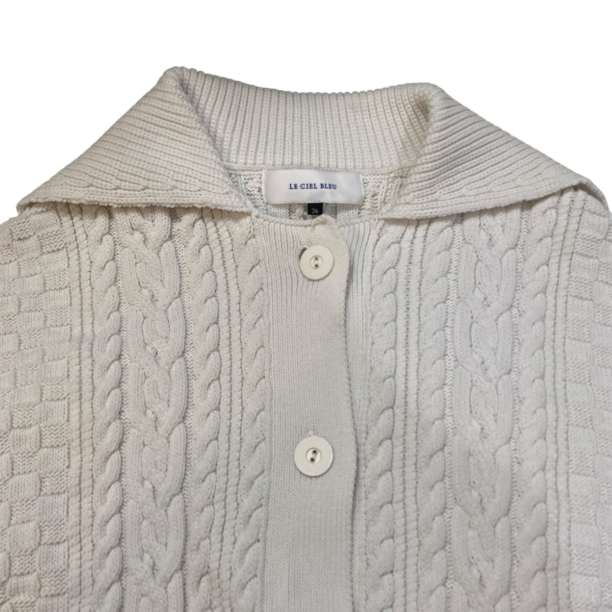 Chunky Cable Knit Cardiganニットカーディガン25S61103