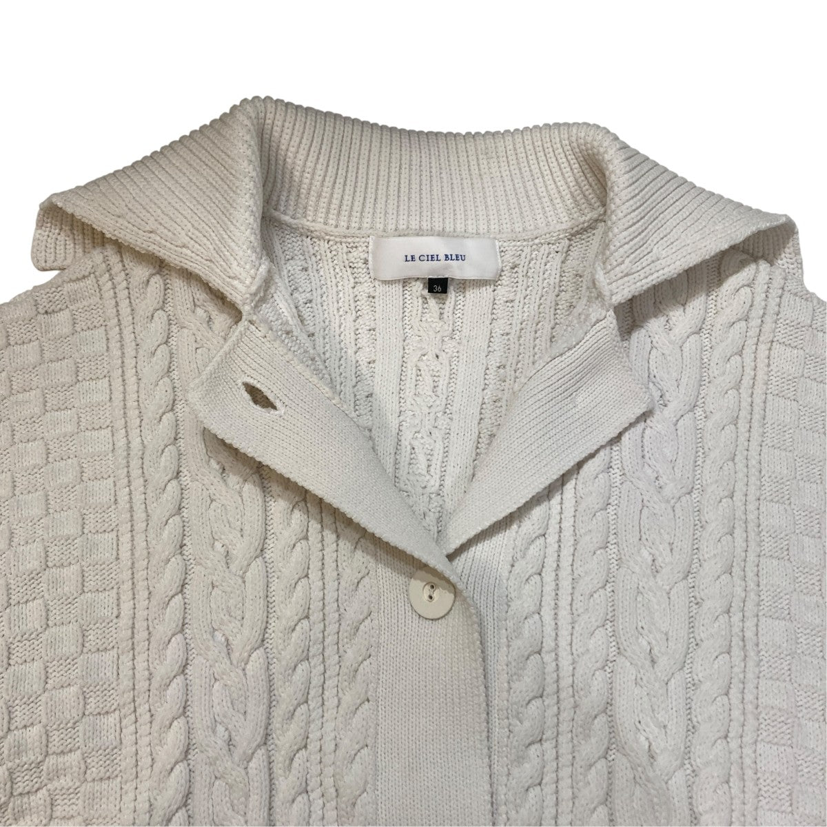 Chunky Cable Knit Cardiganニットカーディガン25S61103