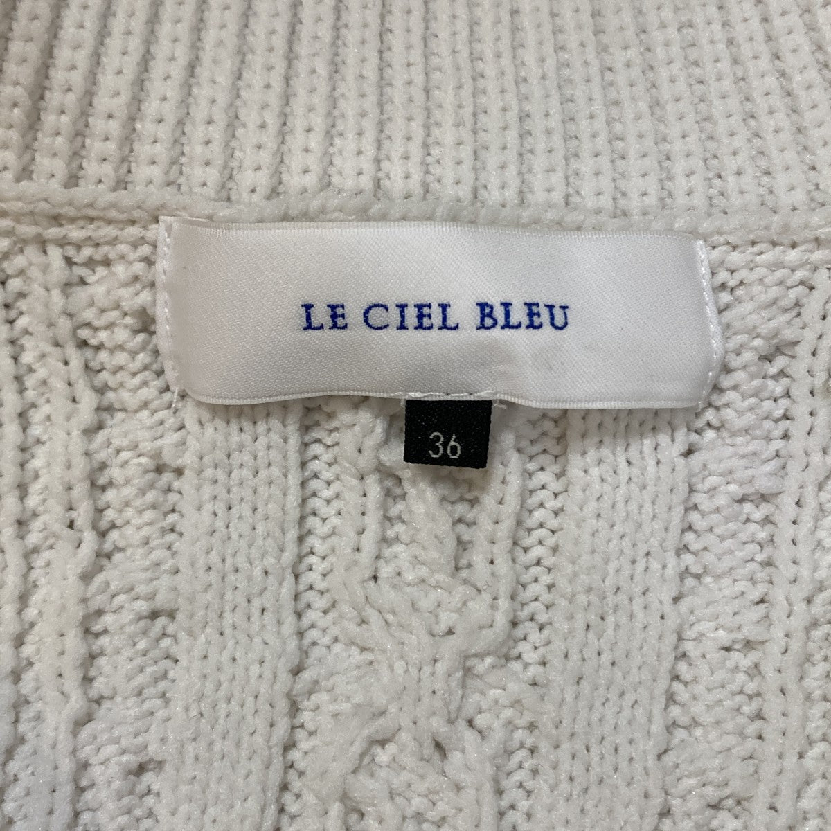 Chunky Cable Knit Cardiganニットカーディガン25S61103