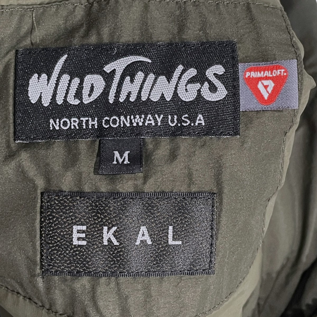 WILD THINGS×EKAL 21AW 中綿ジャケット MONSTER PARKA モンスターパーカー WT21532SN-EK 古着・中古-8枚目のアイテム画像