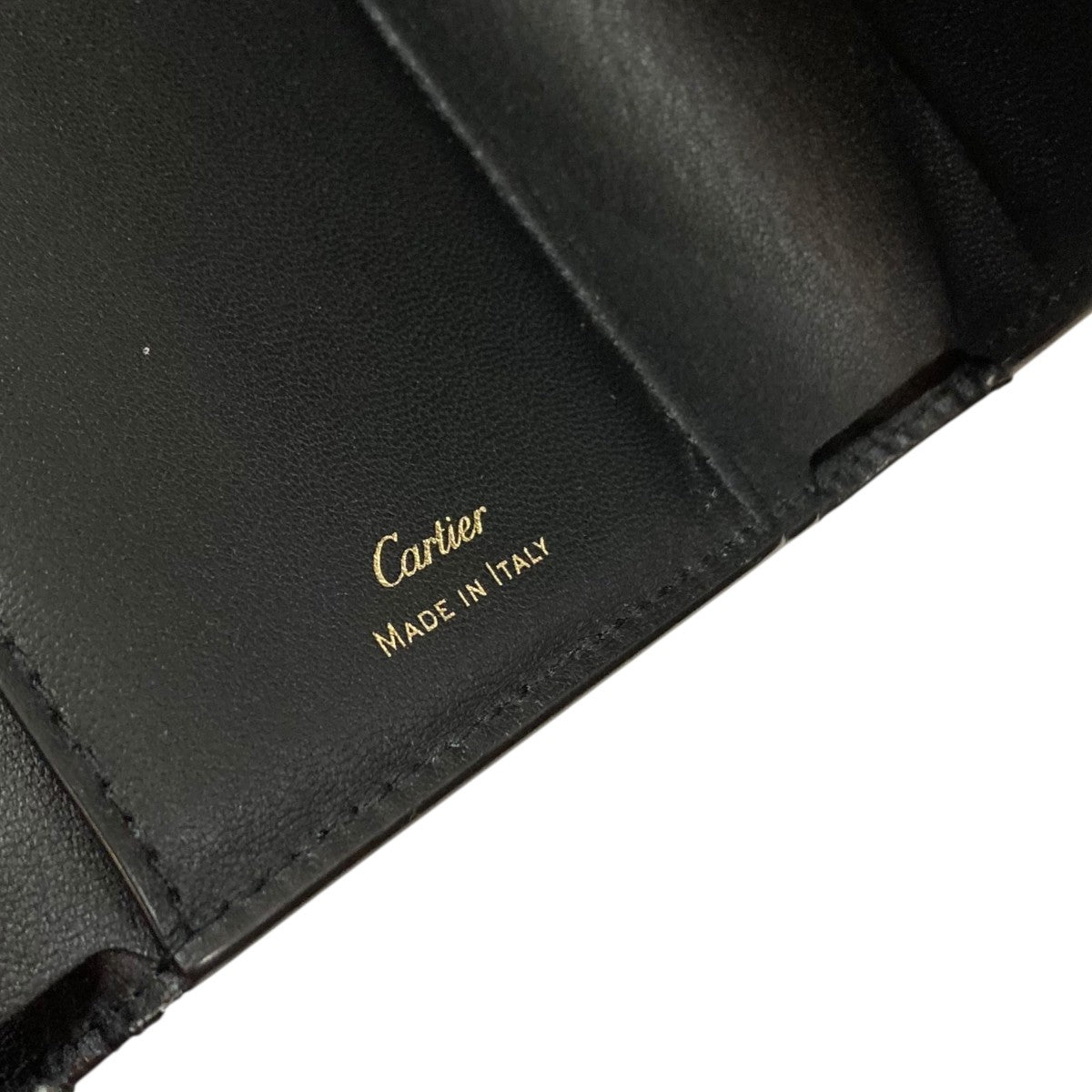 Cartier ガーランド ドゥ カルティエ3つ折り財布 古着・中古-10枚目のアイテム画像