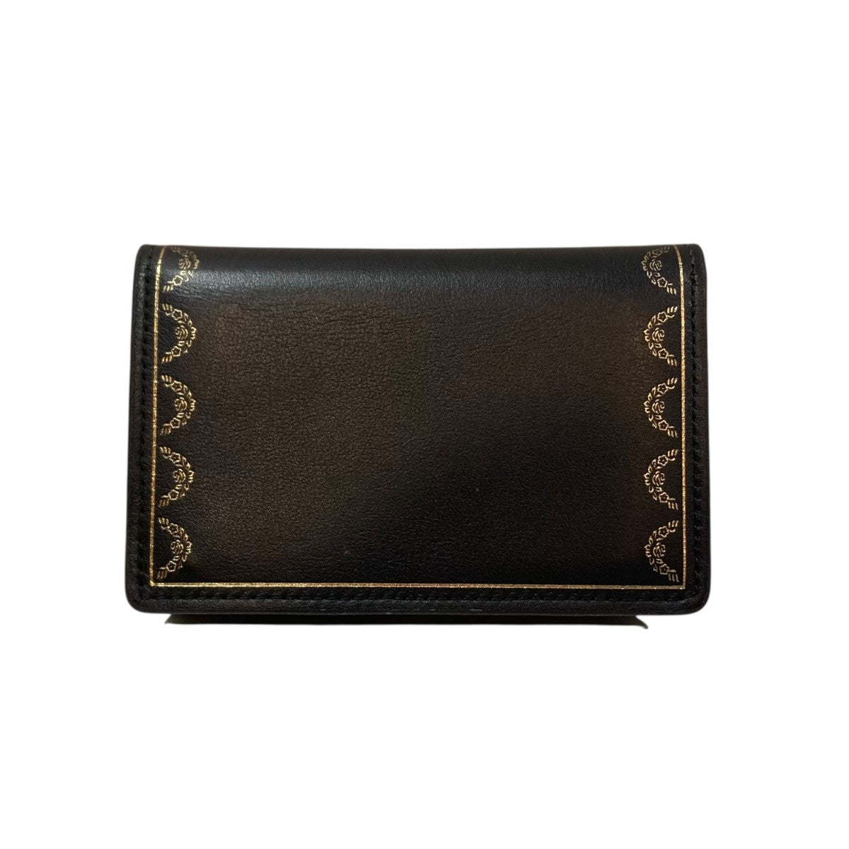 Cartier(カルティエ) ガーランド ドゥ カルティエ名刺入れ ブラック