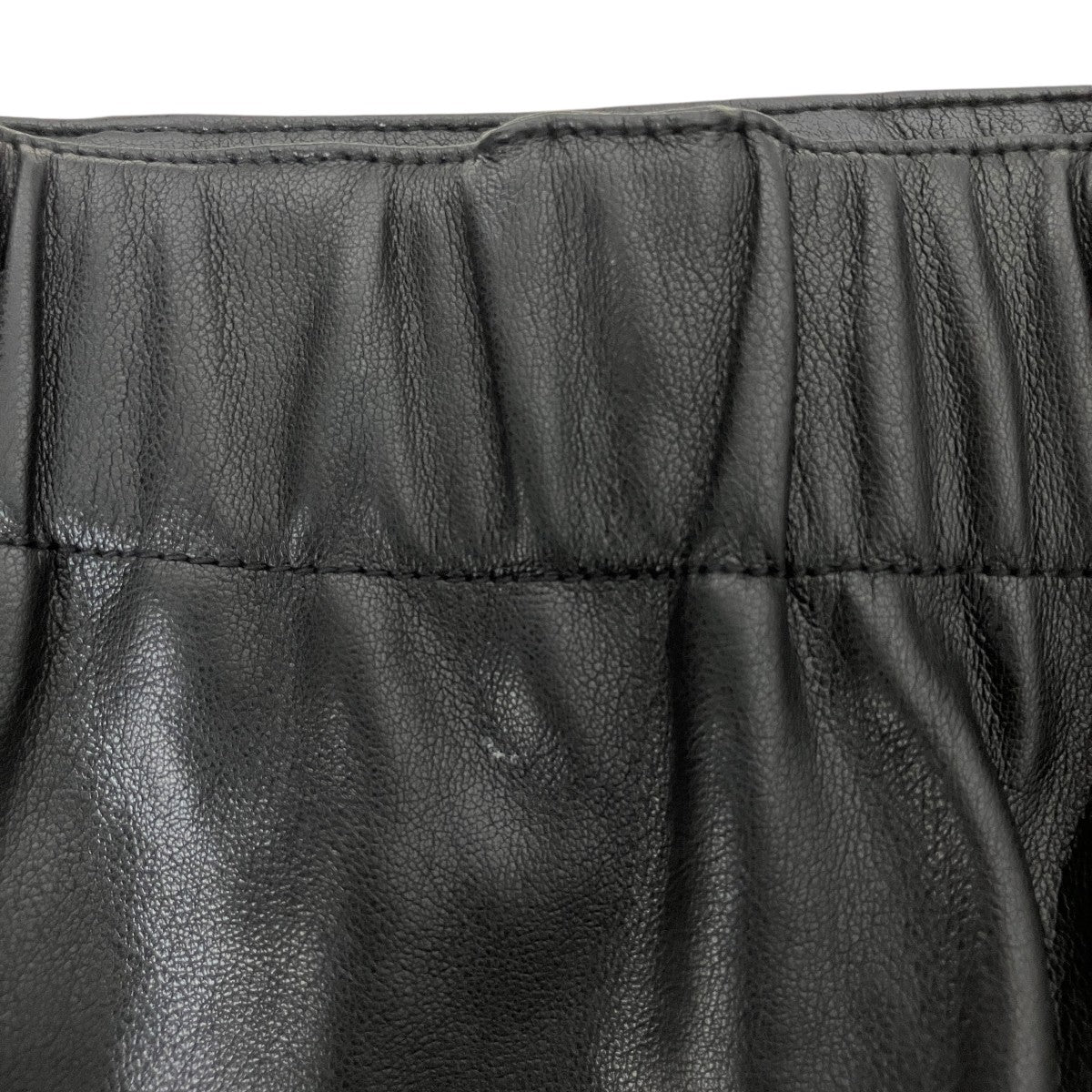 レザーライクIラインロングレザースカート12-05-24-05031