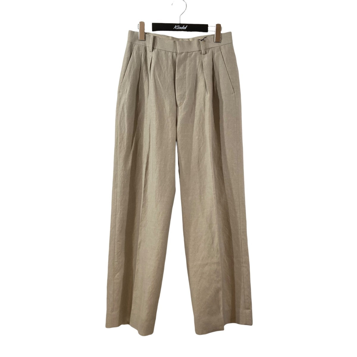W Li 2tuck Wide Tapered TrousersスラックスパンツNEP-SS2503M