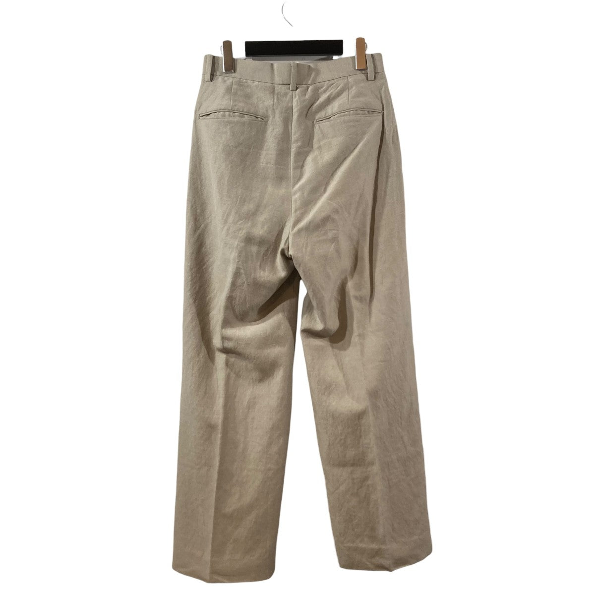 W Li 2tuck Wide Tapered TrousersスラックスパンツNEP-SS2503M