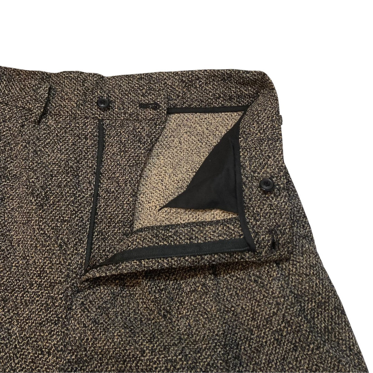 CONSTRUCTED 3TUCK WIDE TROUSERSワイドパンツE21AWPT03