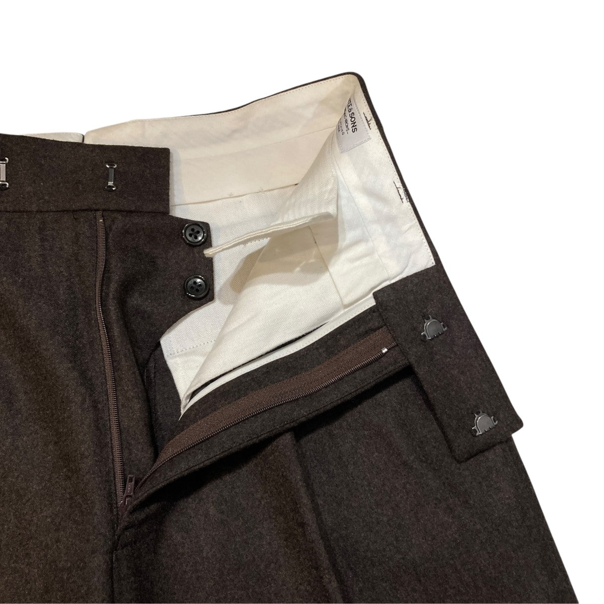 2TUCK TROUSERSスラックスMT1303-0202