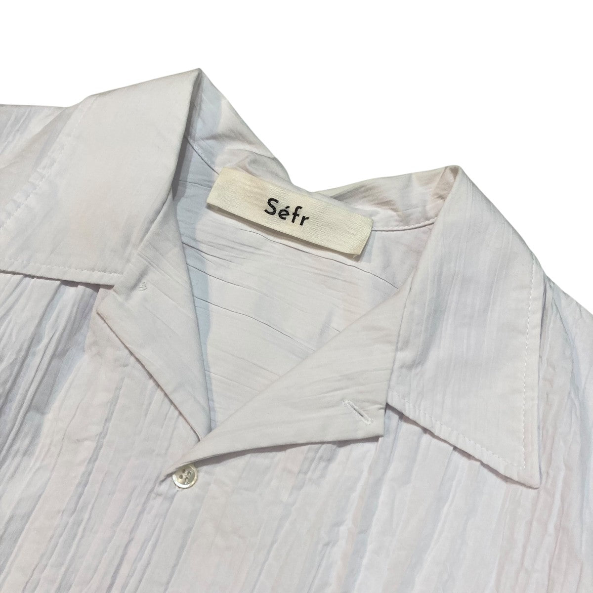 Sefr JAGOU SHIRT長袖シャツSF-25SSM-027 古着・中古-3枚目のアイテム画像
