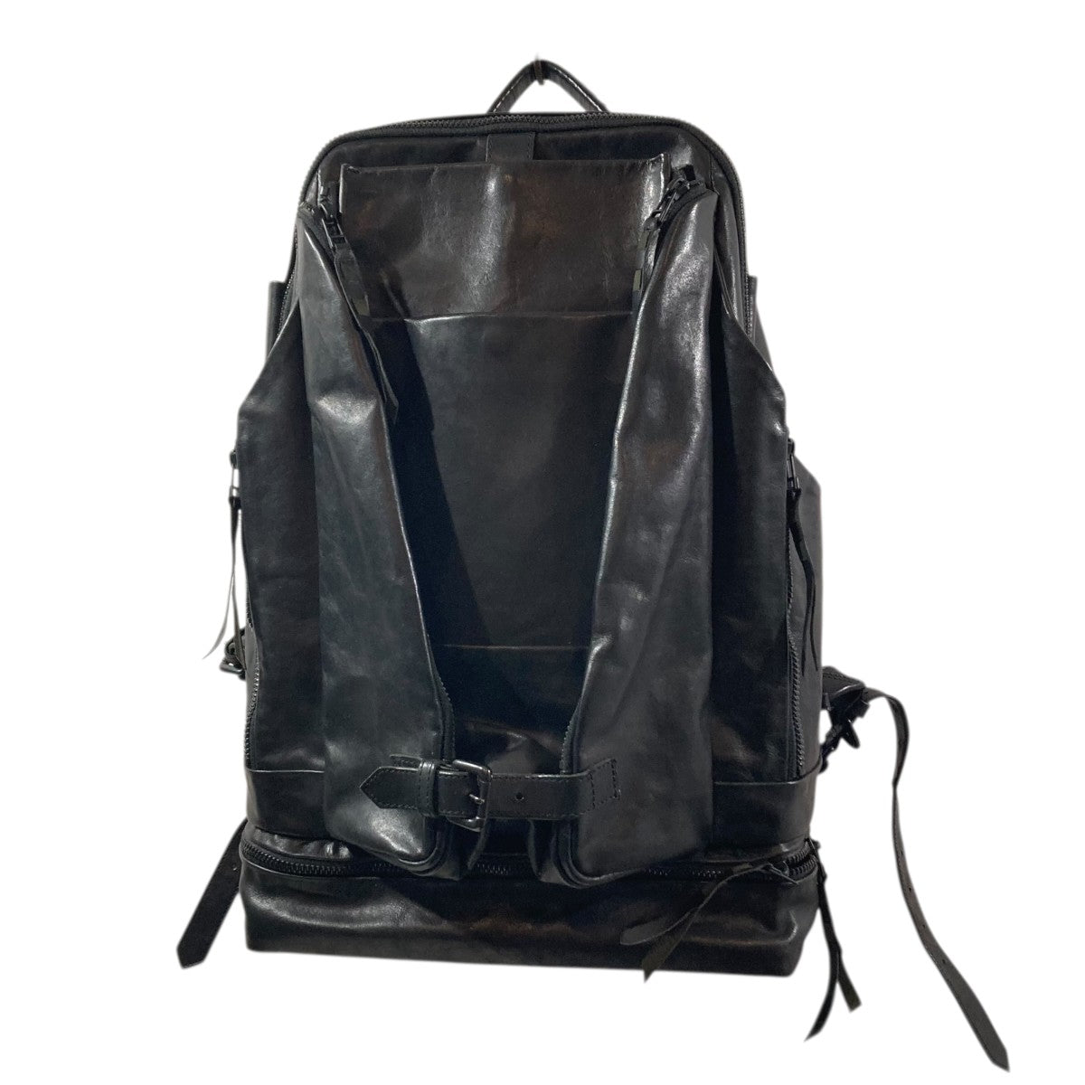 Athletic Sack W Pit Shrink Cow Leatherバックパック