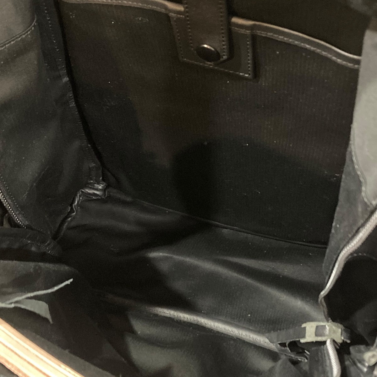 Athletic Sack W Pit Shrink Cow Leatherバックパック