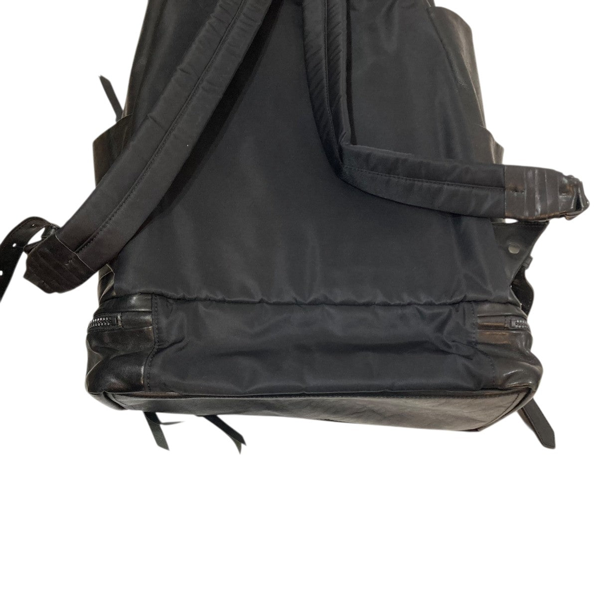 Athletic Sack W Pit Shrink Cow Leatherバックパック