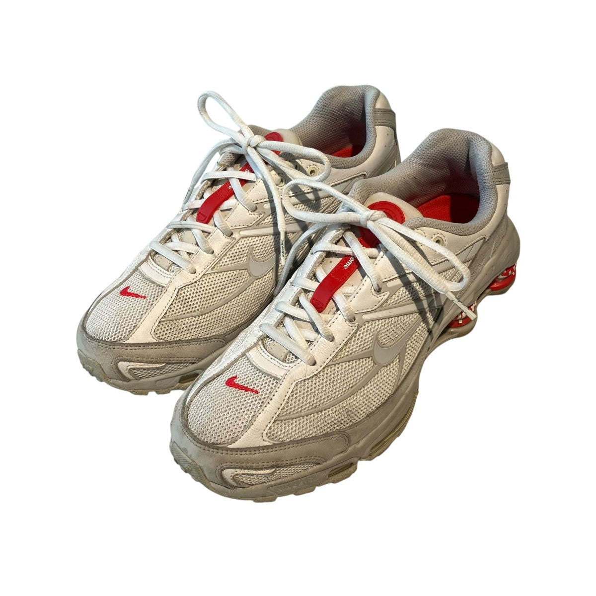 Shox Ride 2 White／Grey Fog／Flat PlatinumスニーカーDN1615-100