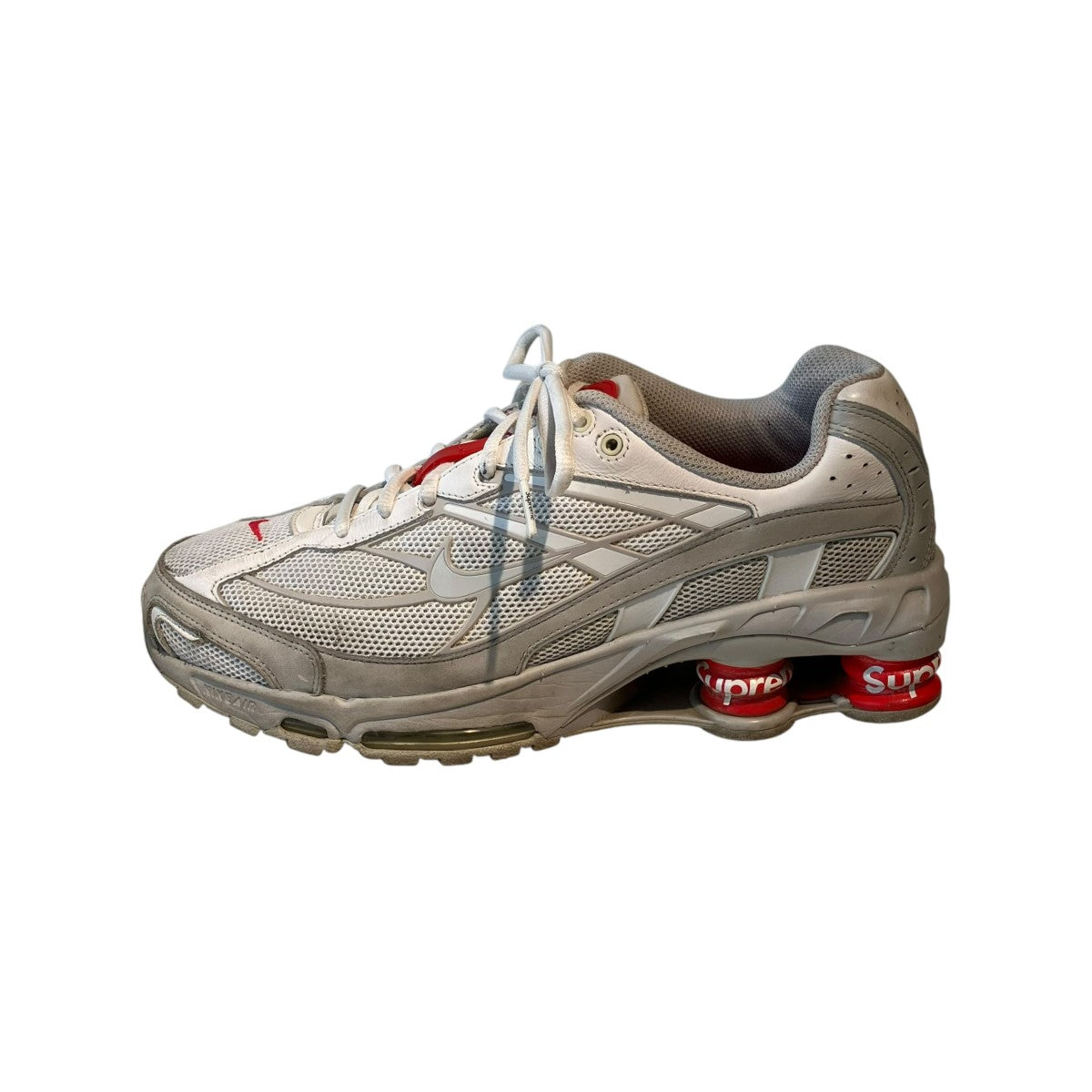 Shox Ride 2 White／Grey Fog／Flat PlatinumスニーカーDN1615-100