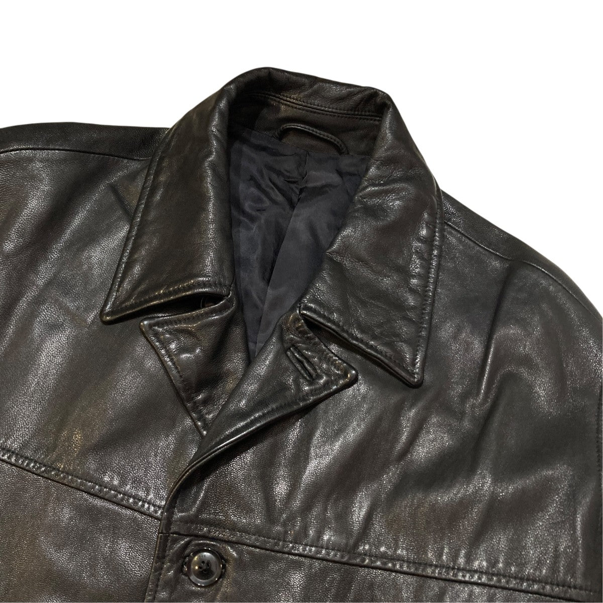 GOAT LEATHER CAR COATゴートレザーカーコートYK24SS0627