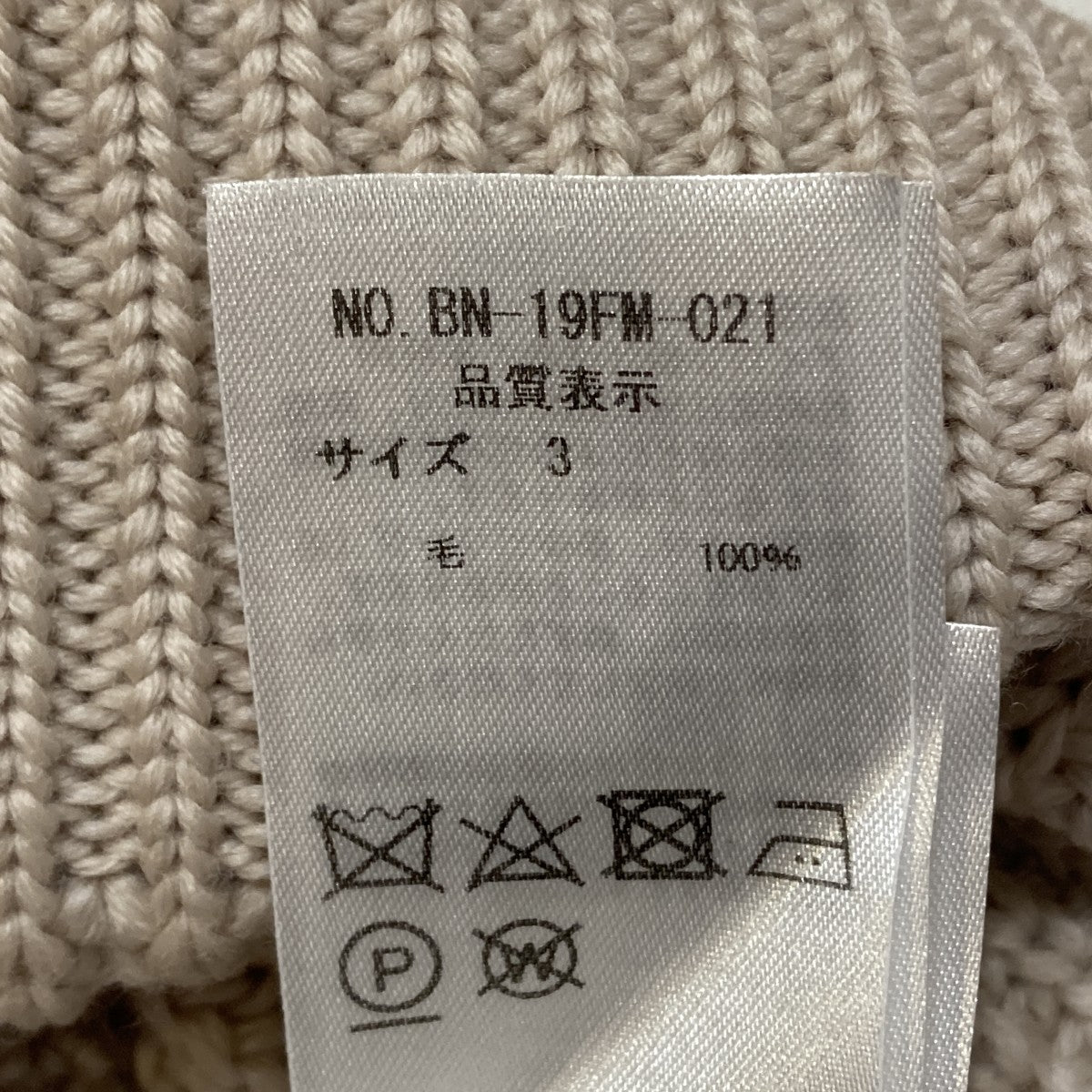 SIGNATURE-CREWNECKニットBN-19FM-021
