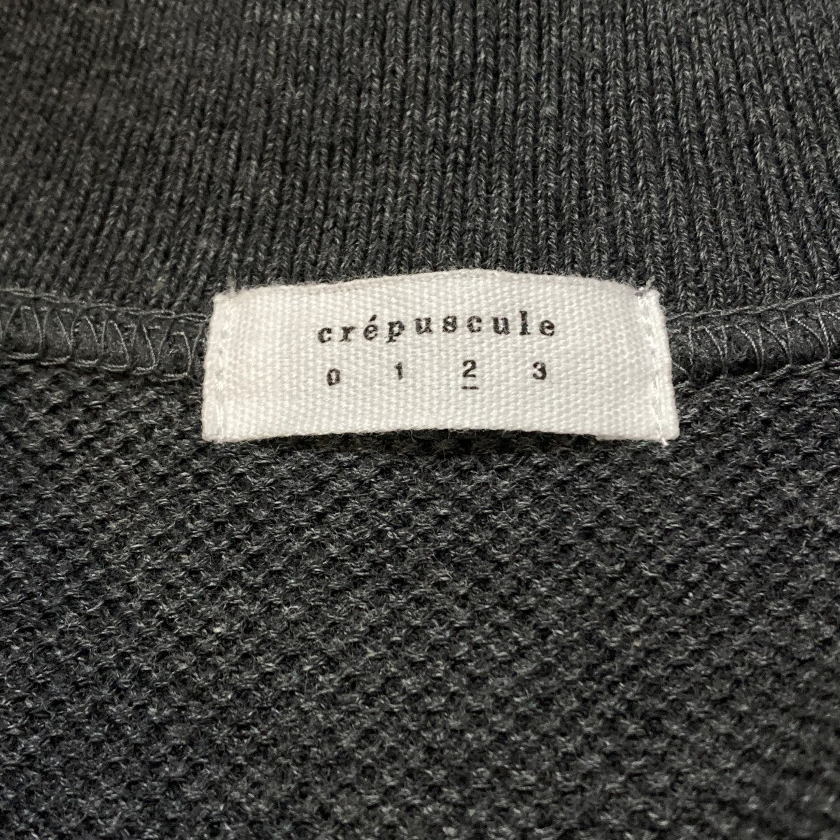 Co Wo Moss Stitch Skipperスキッパーニット2503-003