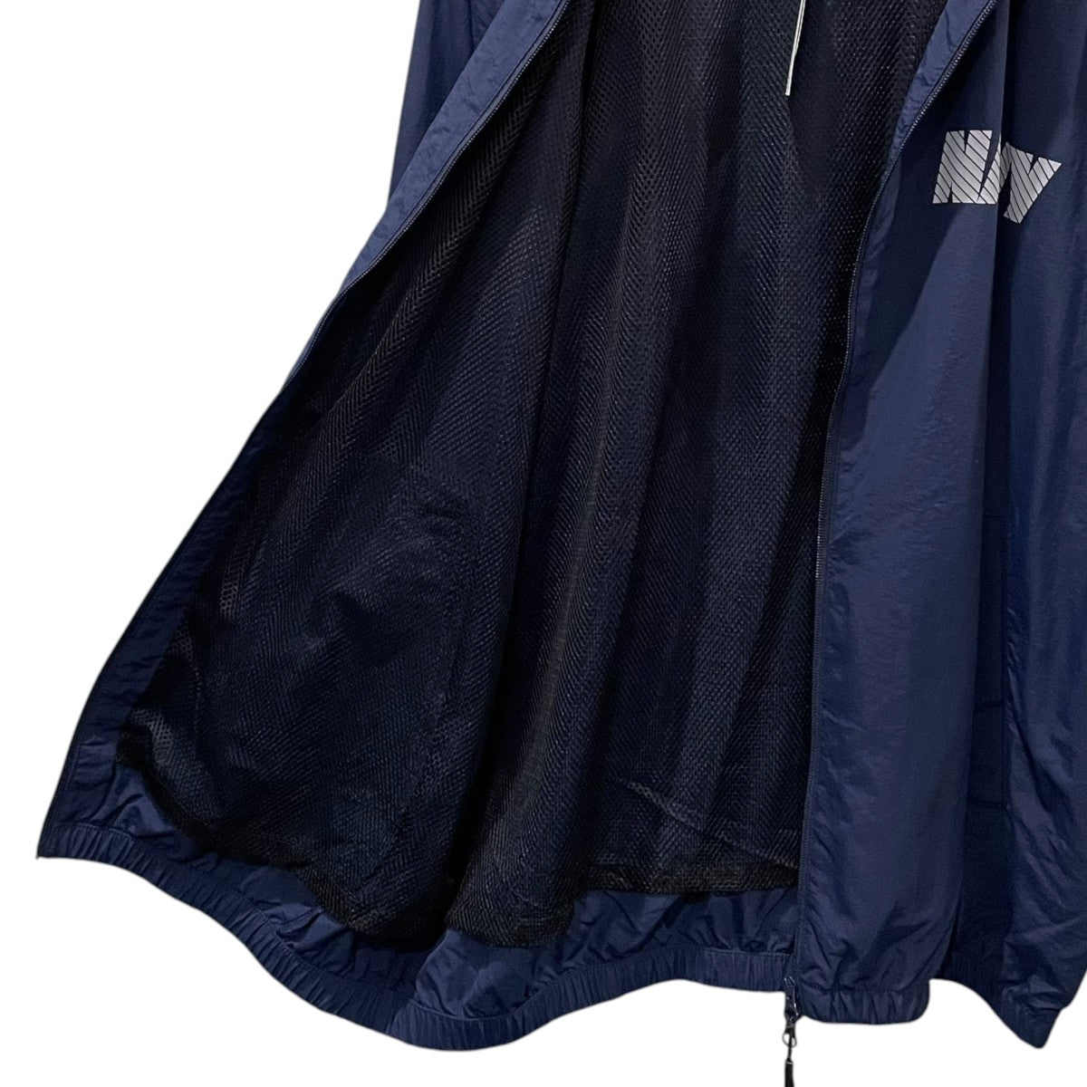 USNA(United States Naval Academy) ジップアップナイロンジャケット Nylon Training Jacket ナイロン トレーニングジャケット 古着・中古-4枚目のアイテム画像