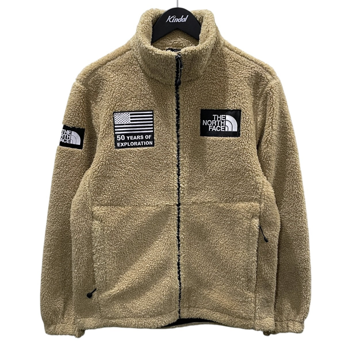 19AW ジップアップフリースジャケット SNOW CITY FLEECE JACKET 50周年記念限定 NN4FL50B