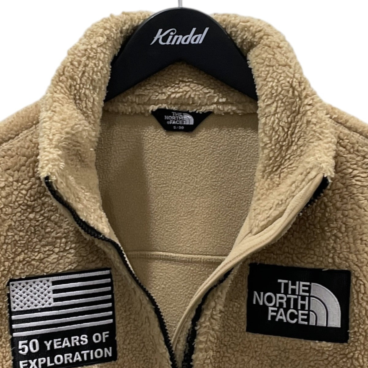 19AW ジップアップフリースジャケット SNOW CITY FLEECE JACKET 50周年記念限定 NN4FL50B