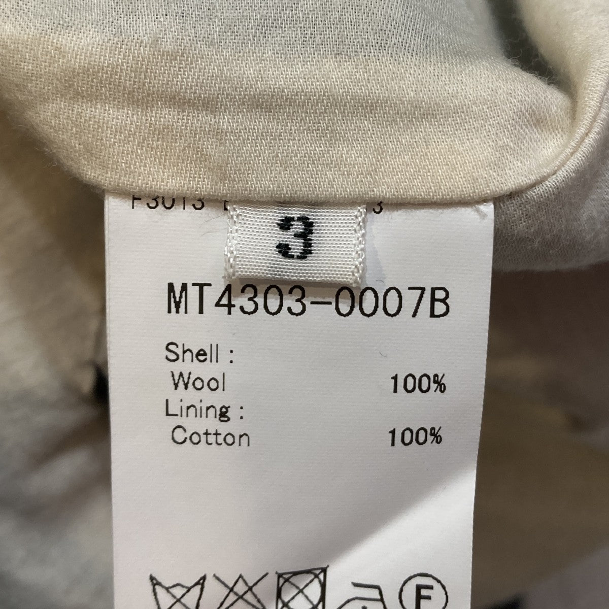 DOUBLE WASHED EM JACKETダブルジャケットMT4303-0007B