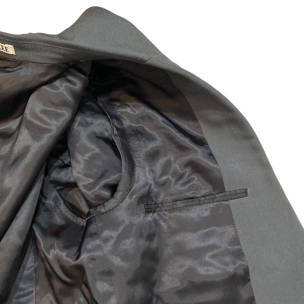 AURALEE 25AWLIGHT WOOL MAX GABARDINE JACKETテーラードジャケットA25AJ01MG 古着・中古-6枚目のアイテム画像