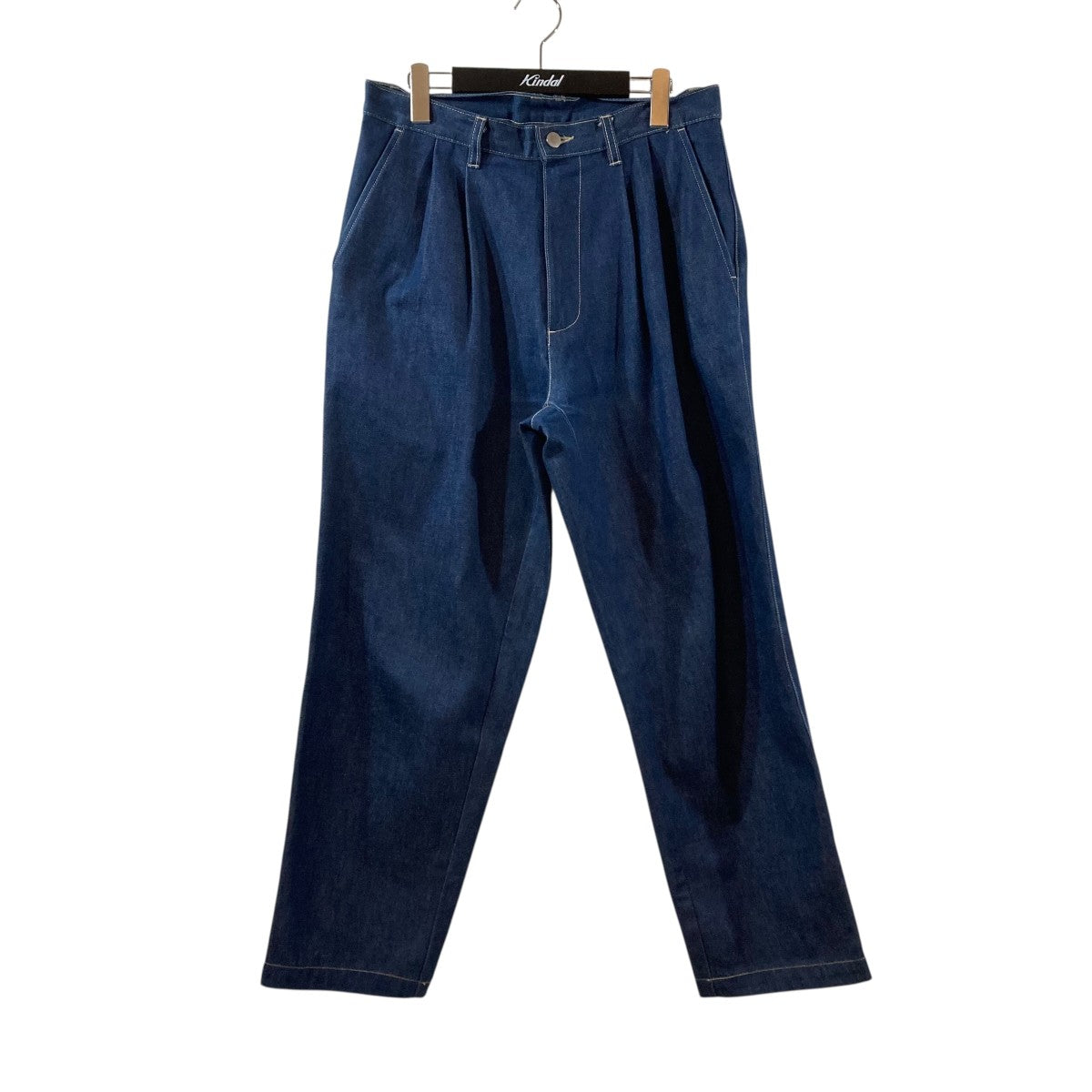 PLEATED JEANデニムパンツ